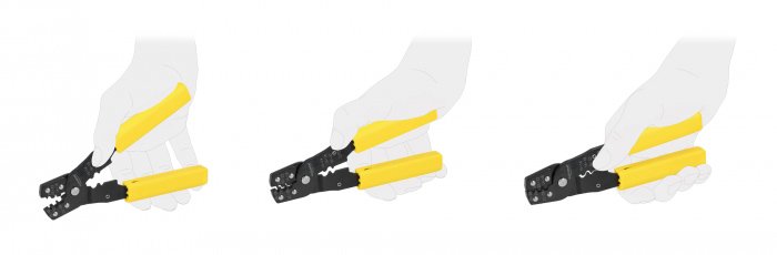 DELOCK πρέσα ακροδεκτών καλωδίων 90543, 10-28 AWG - Image 2