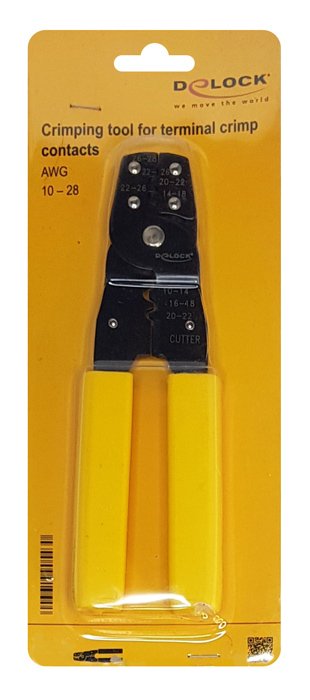 DELOCK πρέσα ακροδεκτών καλωδίων 90543, 10-28 AWG - Image 4
