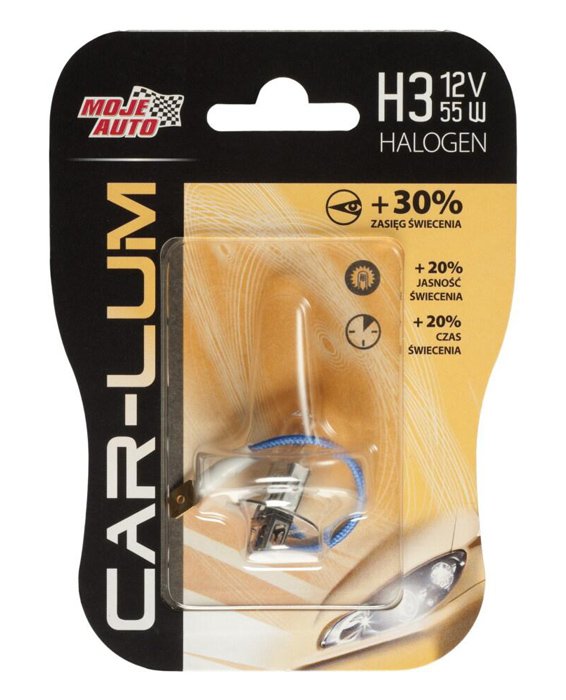 MOJE AUTO λάμπα αυτοκινήτου 91-002, H3, αλογόνου, 12V, 55W - Image 2