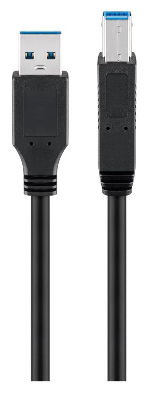 GOOBAY καλώδιο USB 3.0 93655, 5 Gbit/s, 1.8m, μαύρο