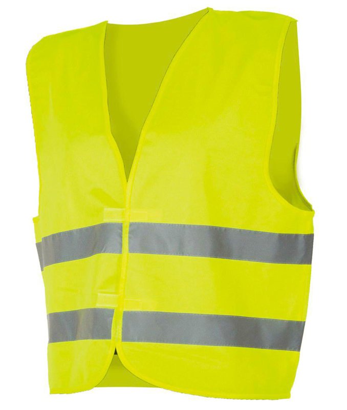 MOJE AUTO γιλέκο ασφαλείας 94-040 με ανακλαστικά, 3XL, κίτρινο