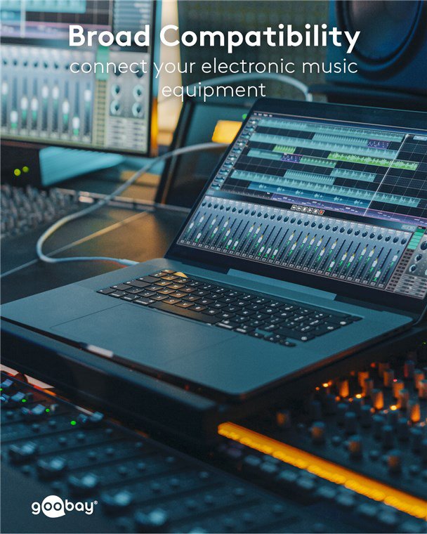 GOOBAY καλώδιο USB 3.0 σε USB Type B 95721, 0.25m, 5Gbps, μαύρο - Image 5