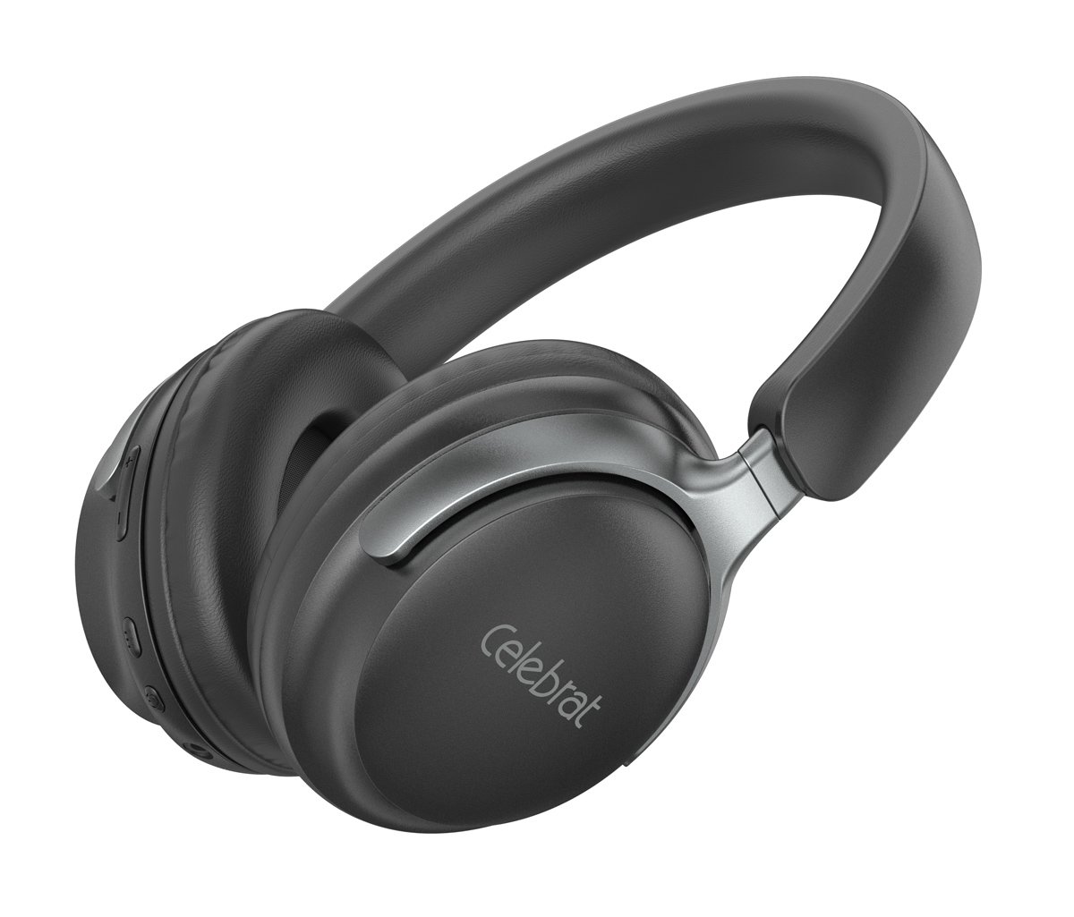 CELEBRAT headphones A40, ασύρματα & ενσύρματα, 40mm, 250mAh, μαύρα - Image 3