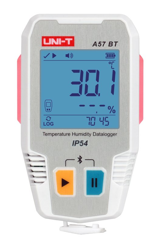 UNI-T ψηφιακό θερμόμετρο & υγρασιόμετρο A57 BT, -40~85 °C, Bluetooth, IP54 - Image 5
