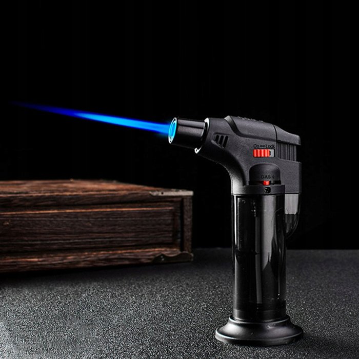 Φλόγιστρο υγραερίου AG306C, με βάση, μαύρο - Image 2