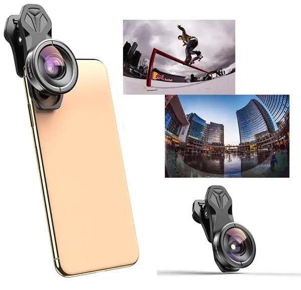 APEXEL 170° ευρυγώνιος φακός APL-HB170SW για smartphone κάμερα - Image 4