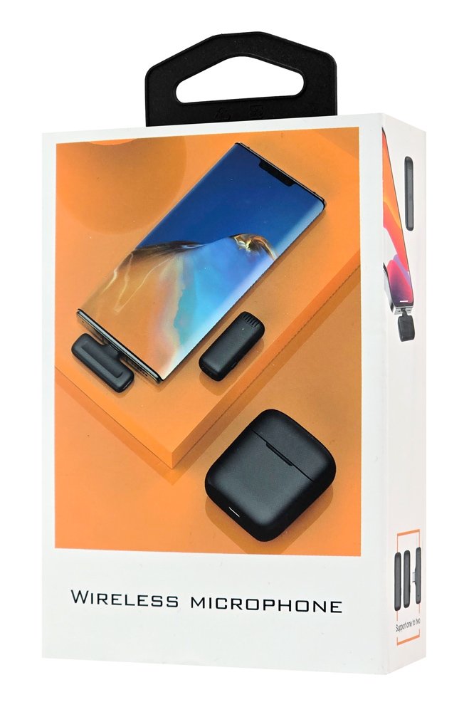 APEXEL ασύρματο μικρόφωνο APL-MIC013 με θήκη φόρτισης, Lightning, 2.4GHz, μαύρο - Image 7