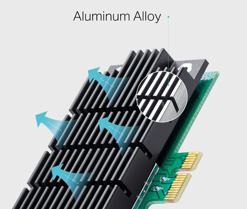 TP-LINK Wireless PCI Express Adapter ARCHER T4E, Dual Band, Ver. 1.0 - Image 3