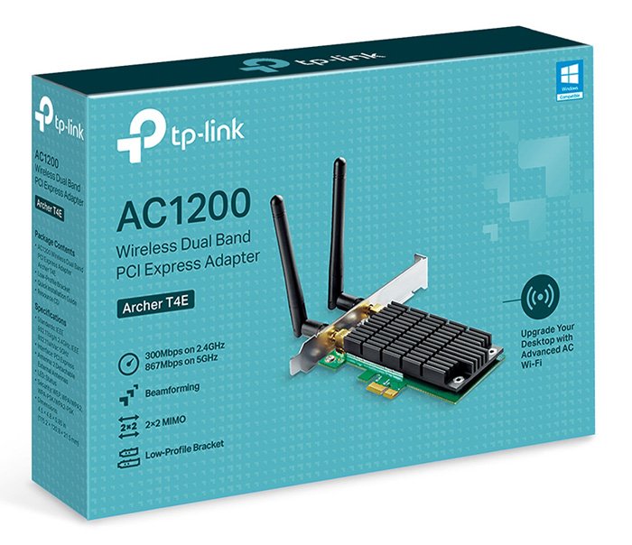 TP-LINK Wireless PCI Express Adapter ARCHER T4E, Dual Band, Ver. 1.0 - Image 6