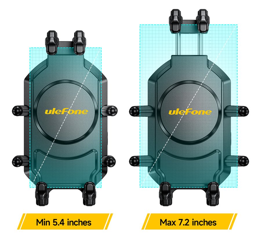 ULEFONE βάση ποδηλάτου για smartphone Armor Mount Pro AM01, μαύρη - Image 3