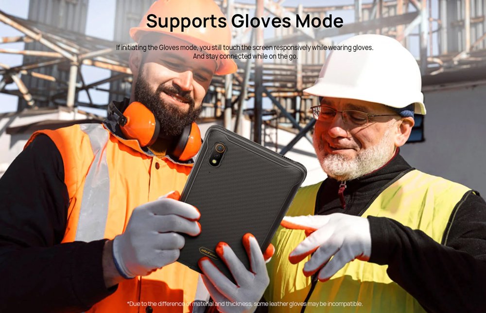 ULEFONE tablet Armor Pad Pro, 8", 8/256GB, 4G, 7650mAh, IP68/IP69K, μαύρο - Image 7