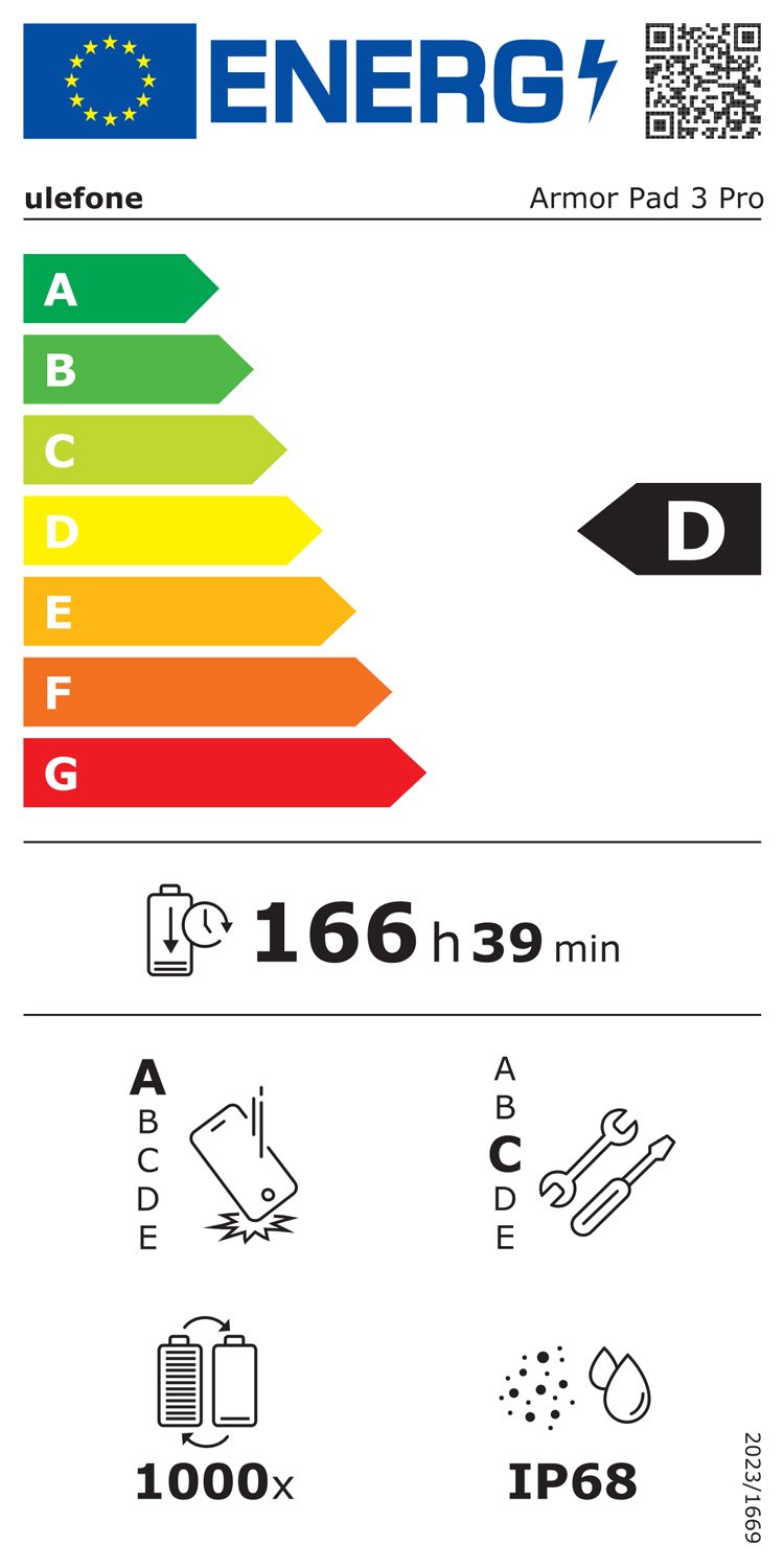 ULEFONE tablet Armor Pad 3 Pro, 10.36", 8/256GB, 33280mAh, 4G, μαύρο - Image 20