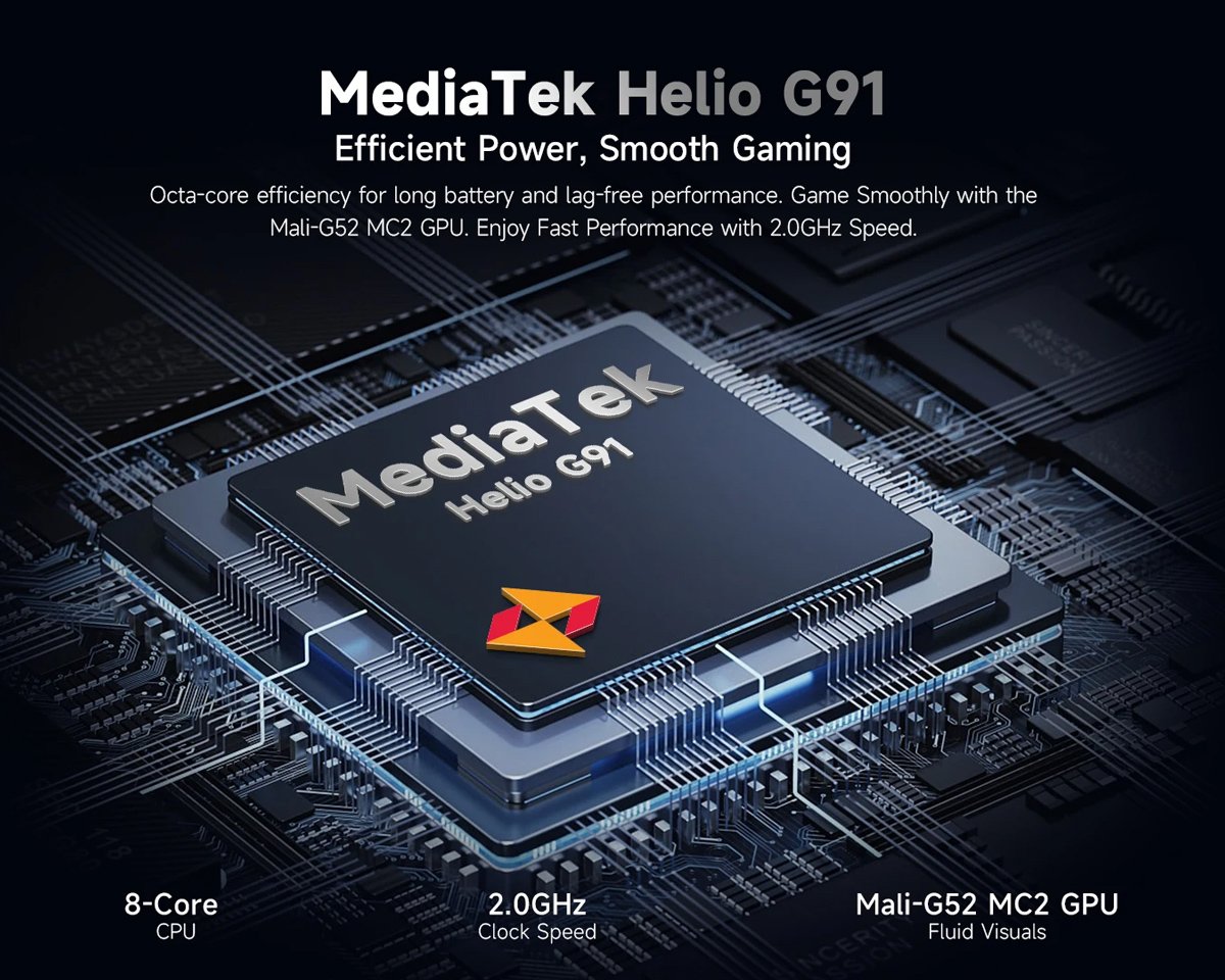 ULEFONE smartphone Armor X16, 6.56", 6/128GB, 10360mAh, IP68/IP69K/MIL-STD-810H, μαύρο - Image 16