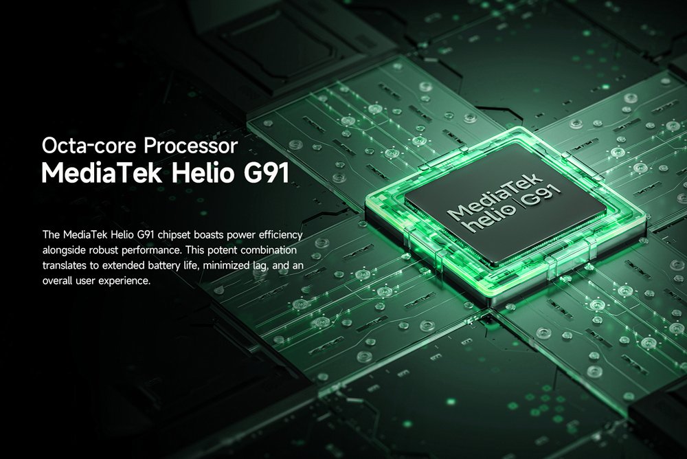 ULEFONE smartphone Armor X31, 6.56", 6/128GB, 6050mAh, IP68/IP69K, μαύρο - Image 8