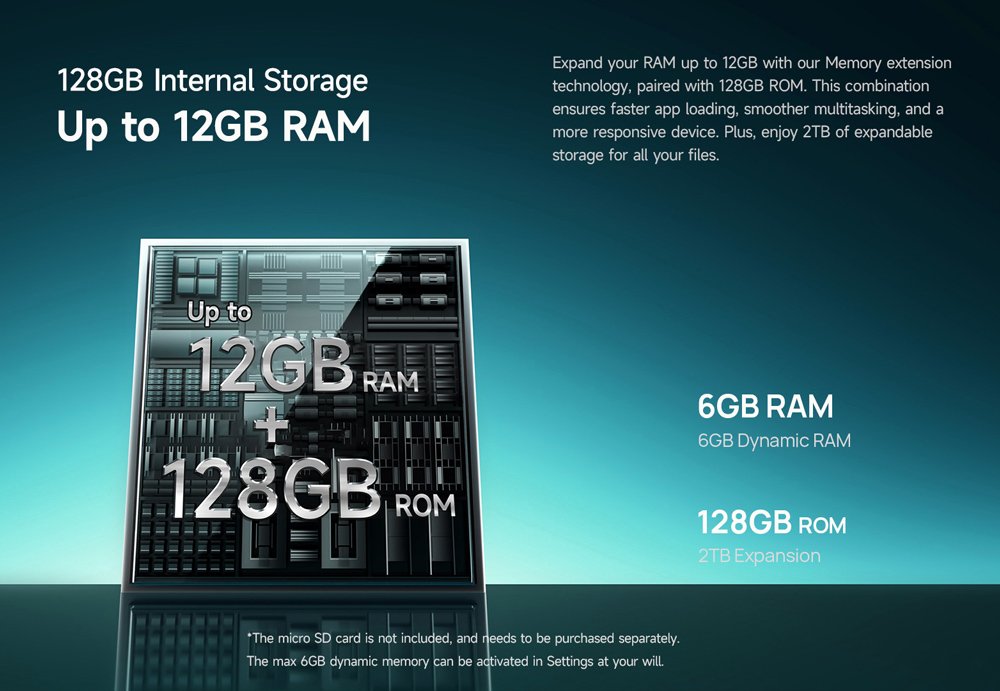 ULEFONE smartphone Armor X31, 6.56", 6/128GB, 6050mAh, IP68/IP69K, μαύρο - Image 13