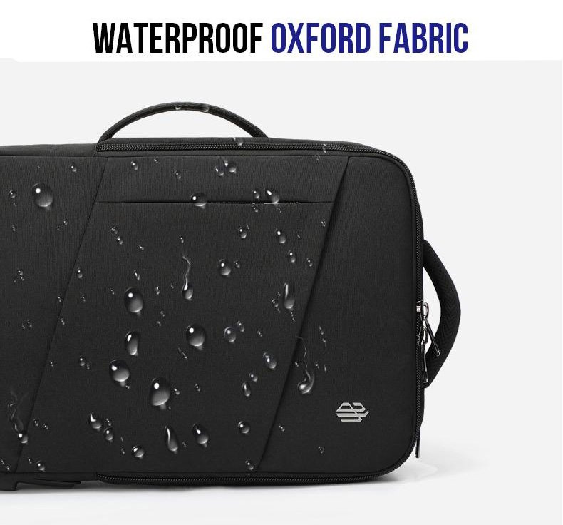 ARCTIC HUNTER τσάντα πλάτης B00345 με θήκη laptop 15.6", USB, 19-32L, μαύρη - Image 9