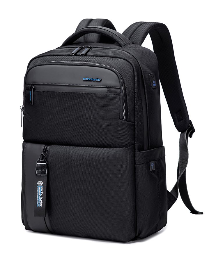 ARCTIC HUNTER τσάντα πλάτης B00477 με θήκη laptop 15.6", 18L, μαύρη