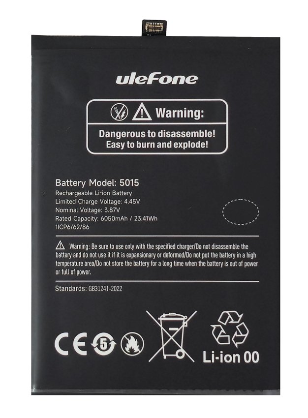 ULEFONE μπαταρία για smartphone Armor X31