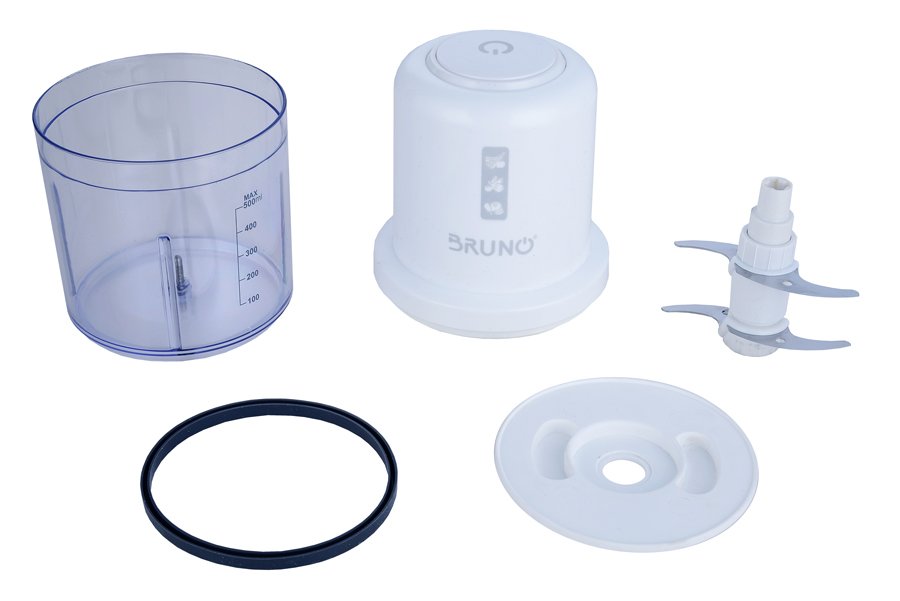 BRUNO πολυκόπτης BRN-0066, 500ml, 400W, 4 λεπίδες, λευκό - Image 3