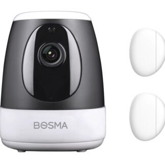 BOSMA ασύρματο σύστημα συναγερμού XC με κάμερα, Pan 360°, 1080p, WiFi 3308