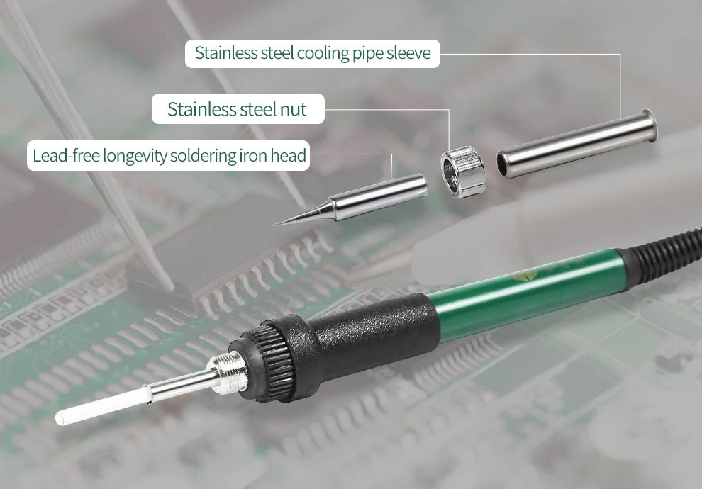 BEST σταθμός κόλλησης BST-936B με κολλητήρι, 45W, 480°C - Image 5