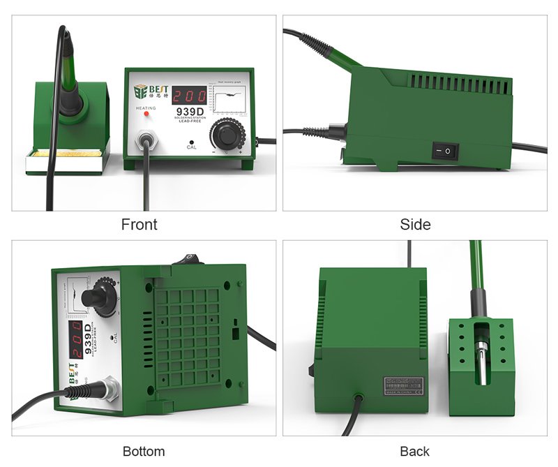 BEST Soldering station BST-939D, 90W, 200-480°C - Image 5