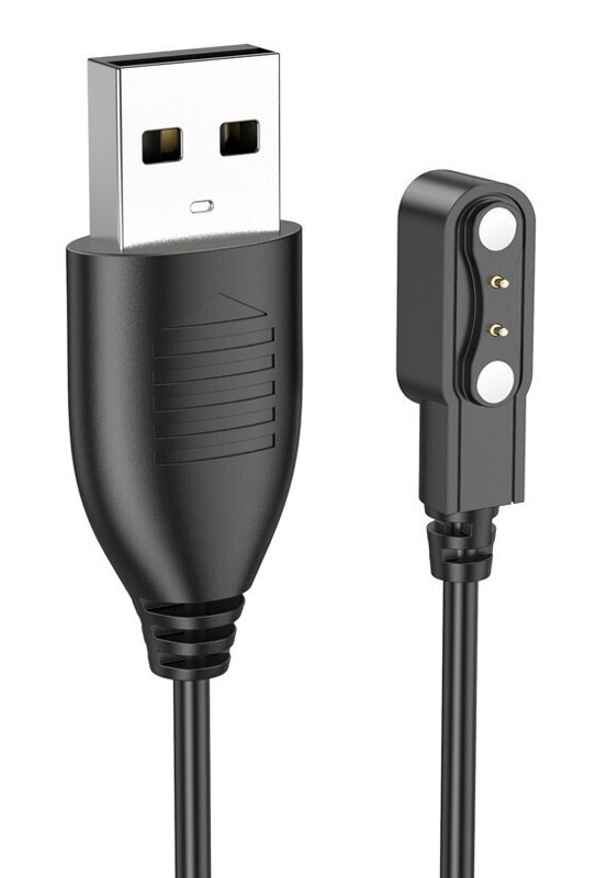 ZEBLAZE USB καλώδιο φόρτισης για smartwatch Btalk Plus, μαύρο