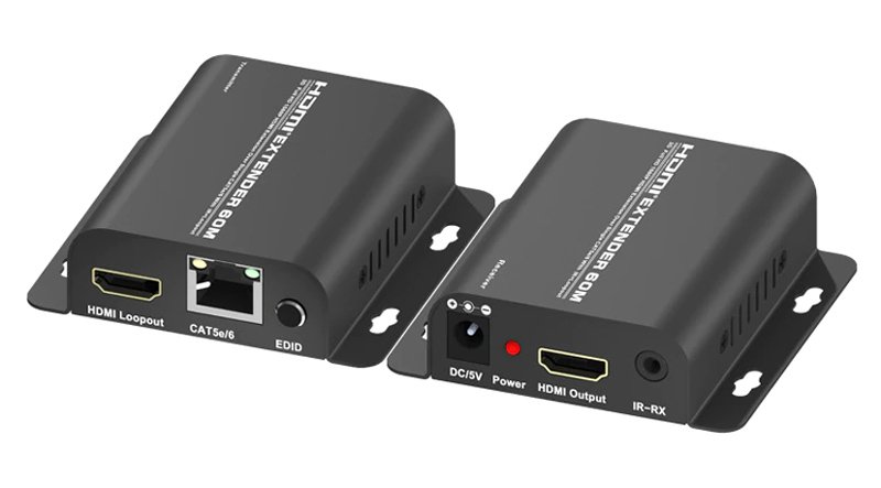 POWERTECH HDMI video extender CAB-H148 μέσω καλωδίου RJ45, 1080p, 60m - Image 2
