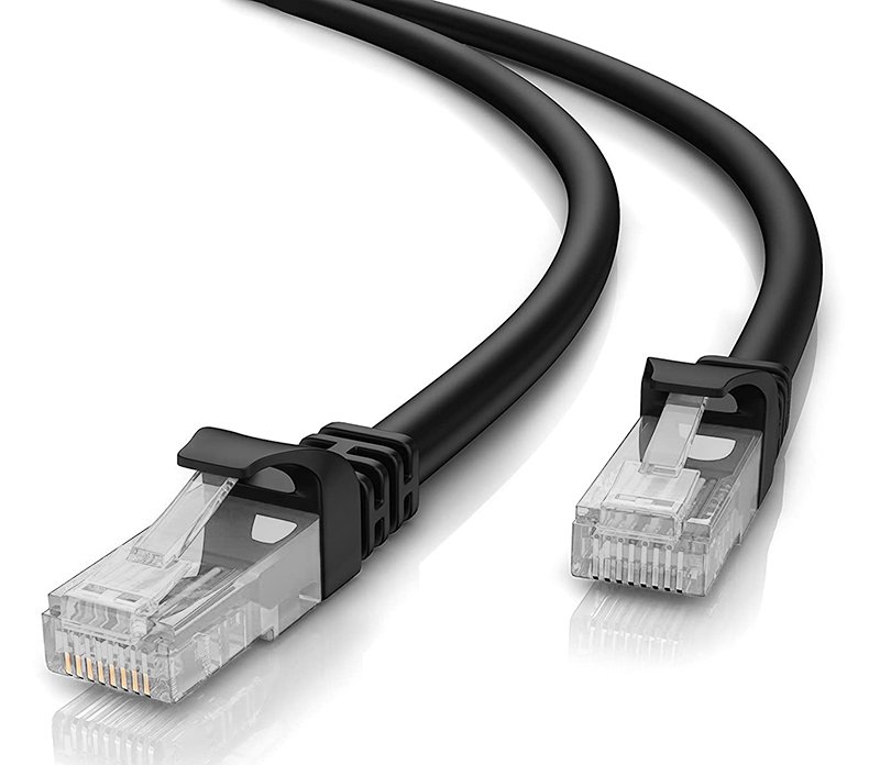 POWERTECH καλώδιο δικτύου CAB-N258 Cat 5e U/UTP, copper 26AWG, 3m, μαύρο