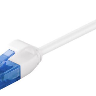 POWERTECH καλώδιο δικτύου , Cat 6 U/UTP, slim, copper, 2m, λευκό 4072