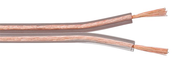 POWERTECH καλώδιο ήχου 2x 0.50mm² CAB-SP017, Copper, 10m, διάφανο - Image 2