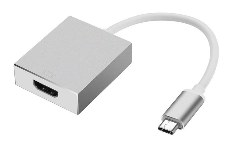 POWERTECH αντάπτορας USB-C σε HDMI CAB-UC006, 4K/30Hz, γκρι