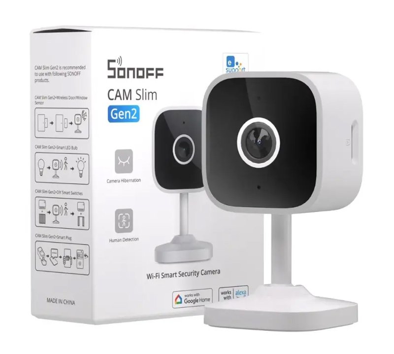 SONOFF smart κάμερα CAM-S2, 2MP, WiFi, SD - Image 4