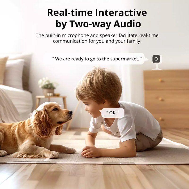 SONOFF smart κάμερα CAM-S2, 2MP, WiFi, SD - Image 9