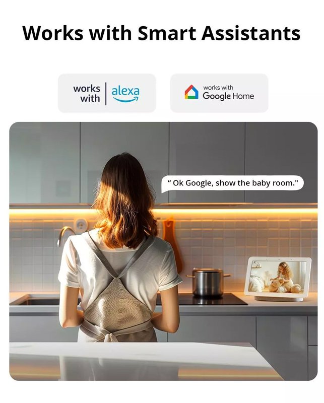 SONOFF smart κάμερα CAM-S2, 2MP, WiFi, SD - Image 12