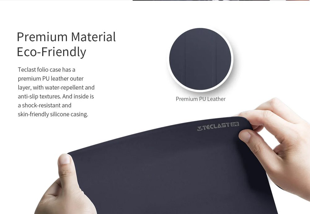 TECLAST θήκη προστασίας CASE-T65MAX για tablet T65 Max, γκρι - Image 4