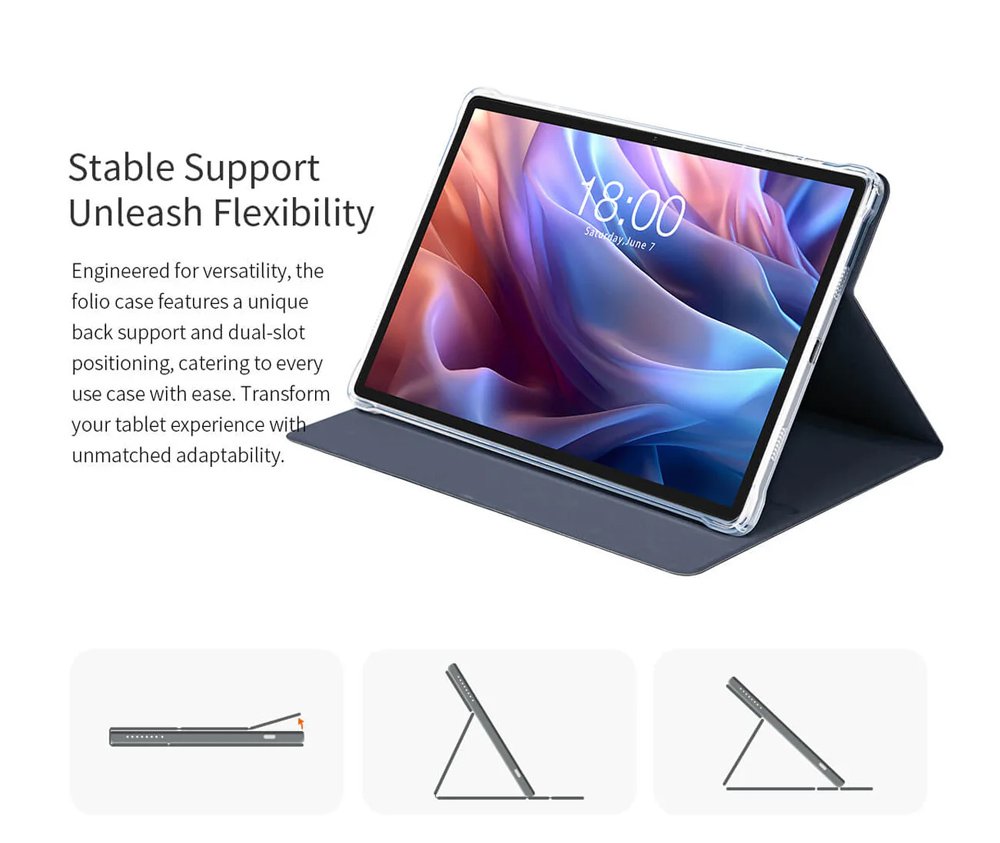 TECLAST θήκη προστασίας CASE-T65MAX για tablet T65 Max, γκρι - Image 5