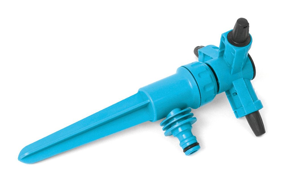 CELLFAST καρφωτό ποτιστικό μπεκ 50-415, περιστρεφόμενο, 100-150m², μπλε