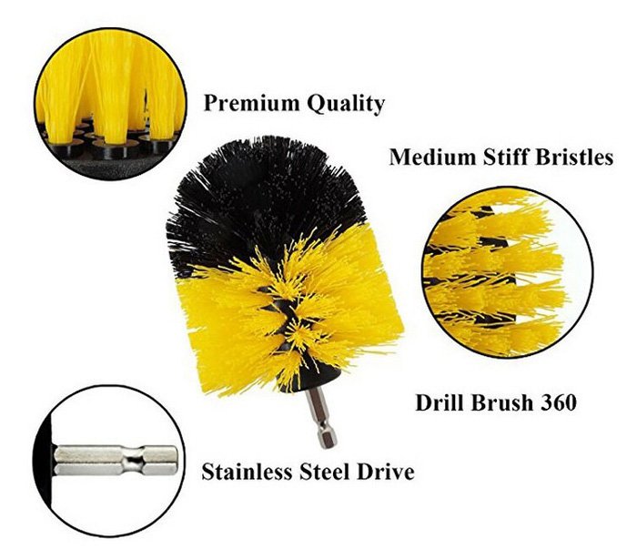 Σετ βούρτσες καθαρισμού σε διάφορα μεγέθη CLN-0014, 3τμχ - Image 4