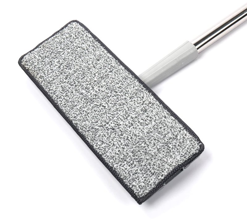 Σετ κουβάς & παρκετέζα με μικροΐνες CLN-0055, 21x21x38cm, λευκό - Image 7