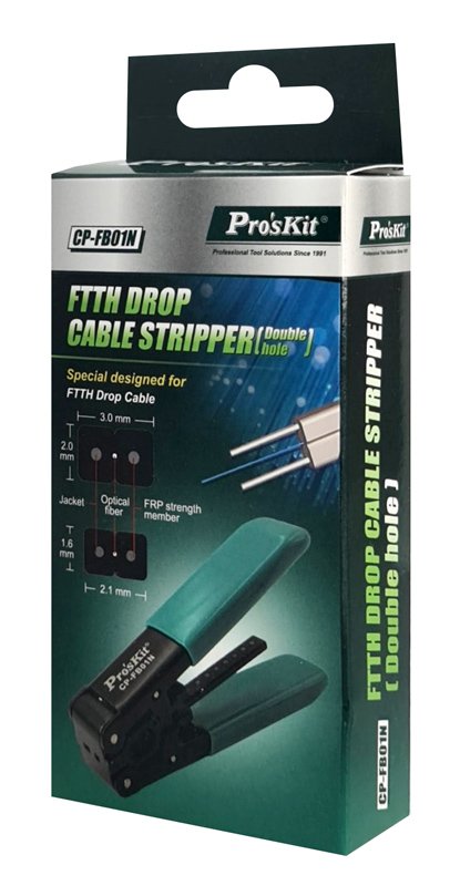 PROSKIT απογυμνωτής καλωδίων οπτικών ινών FTTH CP-FB01N, 112mm - Image 9