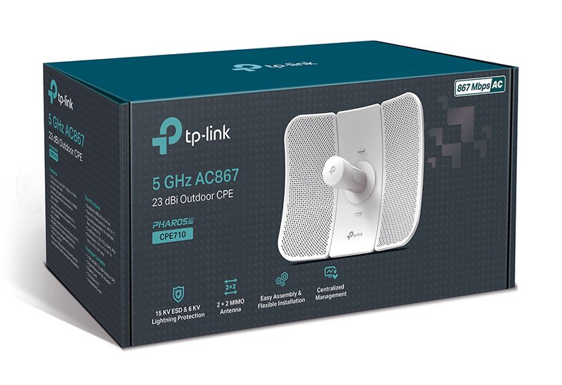 TP-LINK 23dBi outdoor CPE CPE710, AC 867Mbps 5GHz, Ver. 1.0 - Image 4