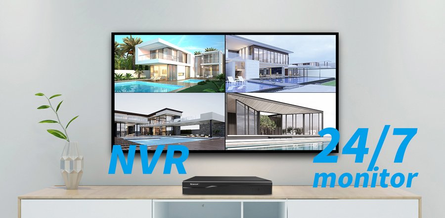 VSTARCAM smart IP κάμερα CS58, IP66, 3MP, WiFi, ανίχνευση καπνού - Image 4