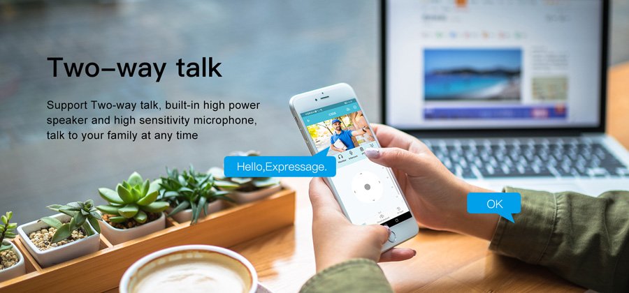 VSTARCAM smart IP κάμερα CS58, IP66, 3MP, WiFi, ανίχνευση καπνού - Image 8