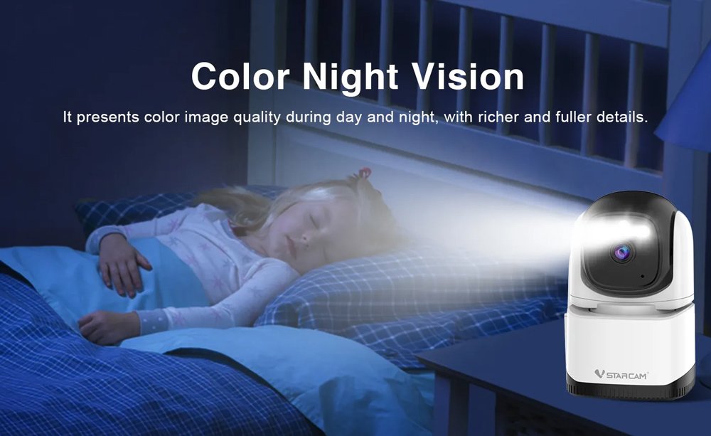 VSTARCAM smart κάμερα CS995, 3MP, WiFi, PTZ, SD - Image 4