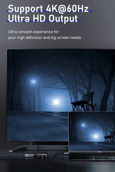 CABLETIME multi-port switch CT-PS41-GB1 σε HDMI, 4 σε 1, 4K/60Hz, γκρι - Image 4