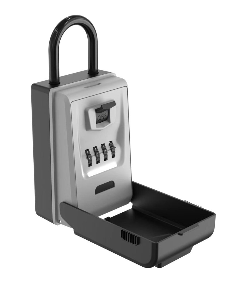 C-TECH κλειδοθήκη με λαιμό CTL-0024, συνδυασμού 4 ψηφίων, LED, 7x8x13cm, 755gr