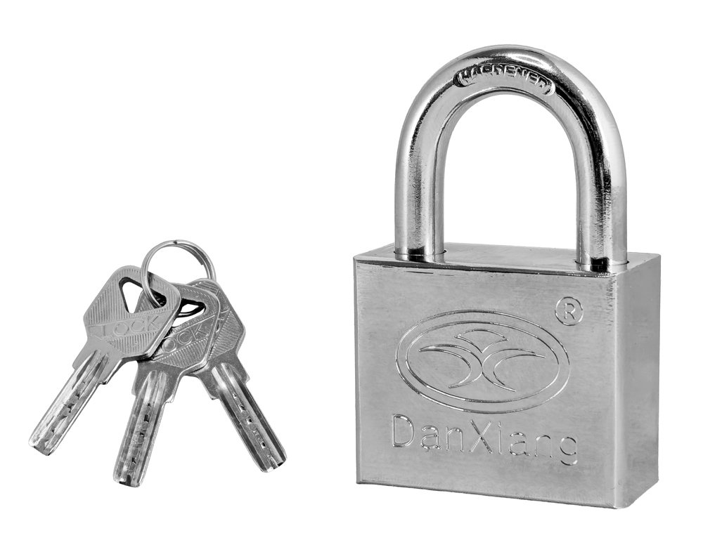 DAN XIANG λουκέτο πέταλο με κλειδί ασφαλείας CTL-0035, 60mm, μεταλλικό