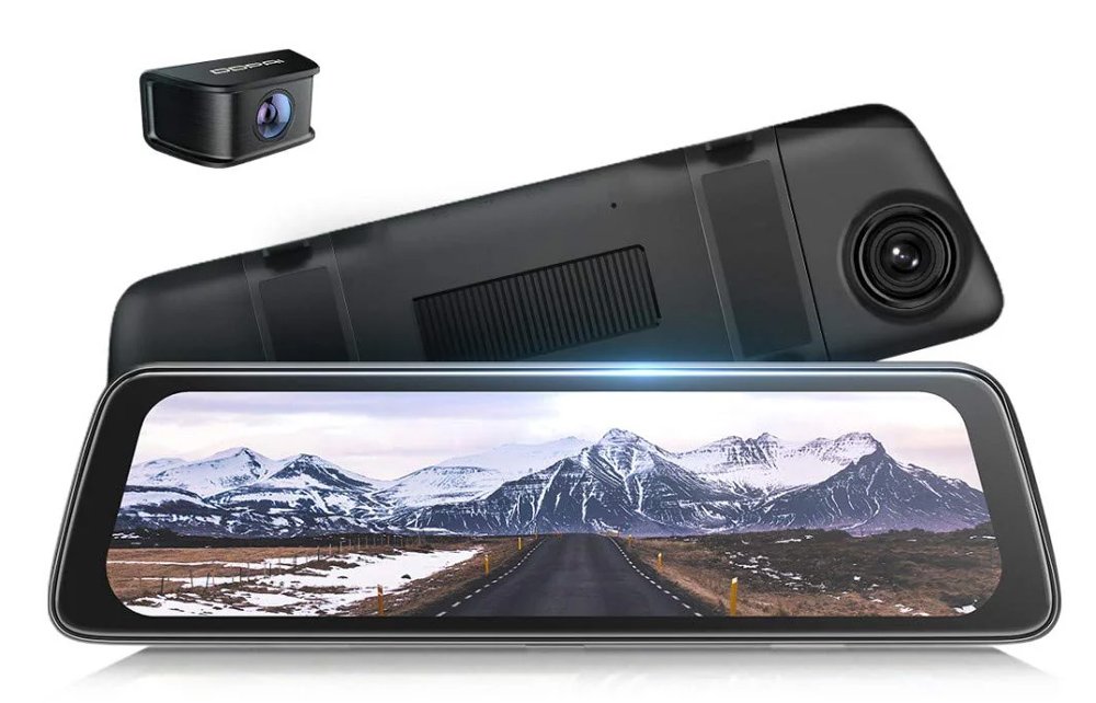 DDPAI καθρέφτης με σετ smart καμερών αυτοκινήτου E3, 9.35" οθόνη, 1440p/1080p