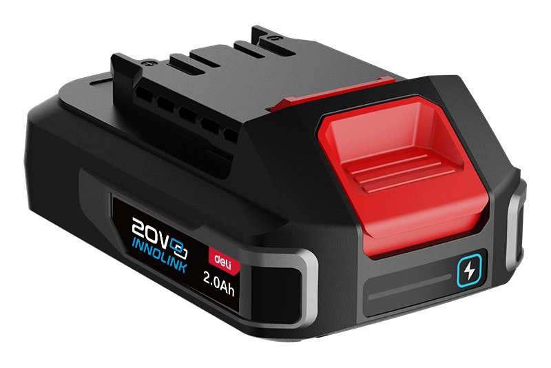 DELI μπαταρία λιθίου για εργαλεία μπαταρίας DE-DC20A2, 20V 2Ah - Image 3